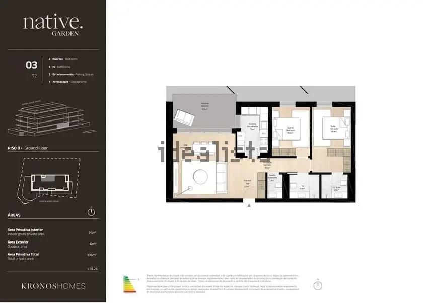 Apartamento T3 à venda em Belas, Sintra — foto 4